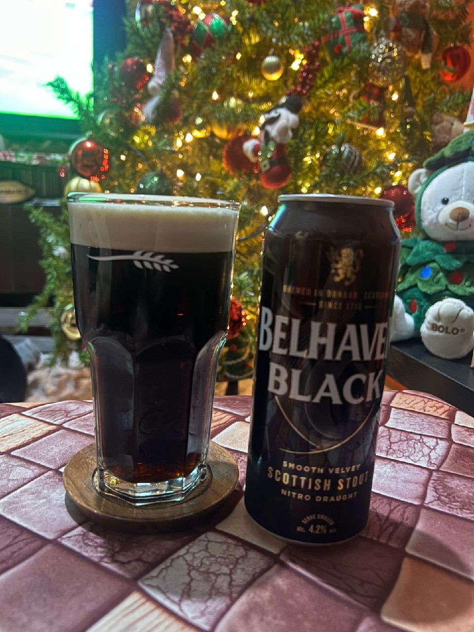 Black Scottish Stout, Belhaven Brewery (Greene King)