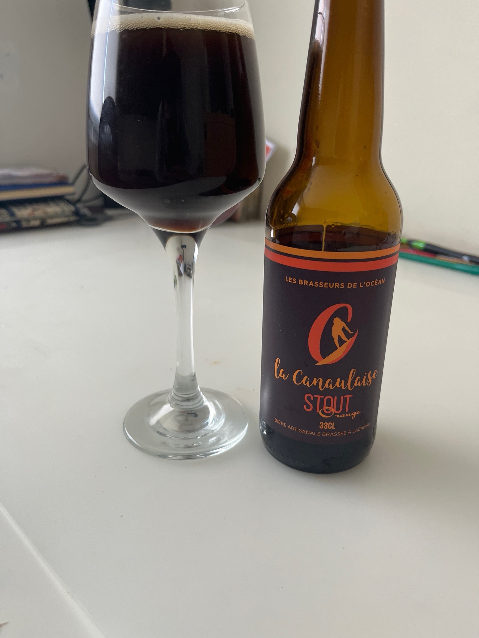La Canaulaise Stout, Les Brasseurs De L'Océan (La Canaulaise)