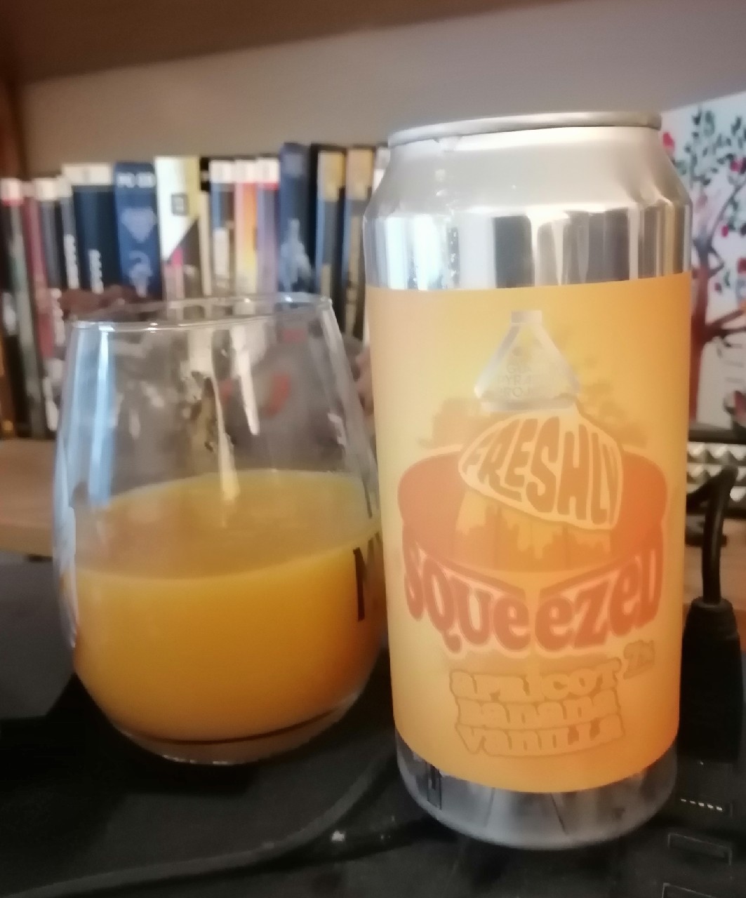 Freshly Squeezed: Apricot + Banana + Vanilla, Glass Pyramid Project