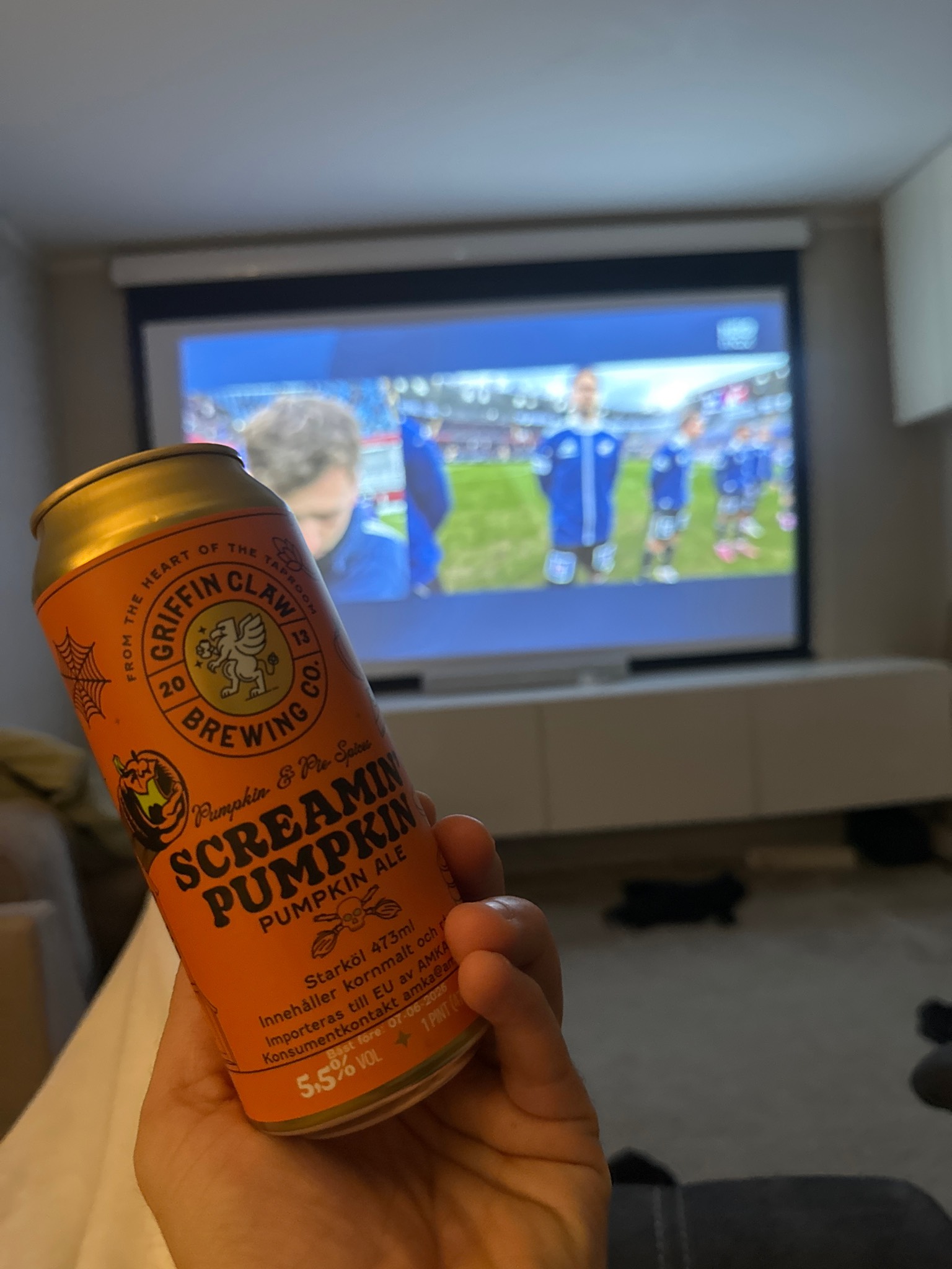 Screamin' - Pumpkin Ale, Griffin Claw Brewing Company