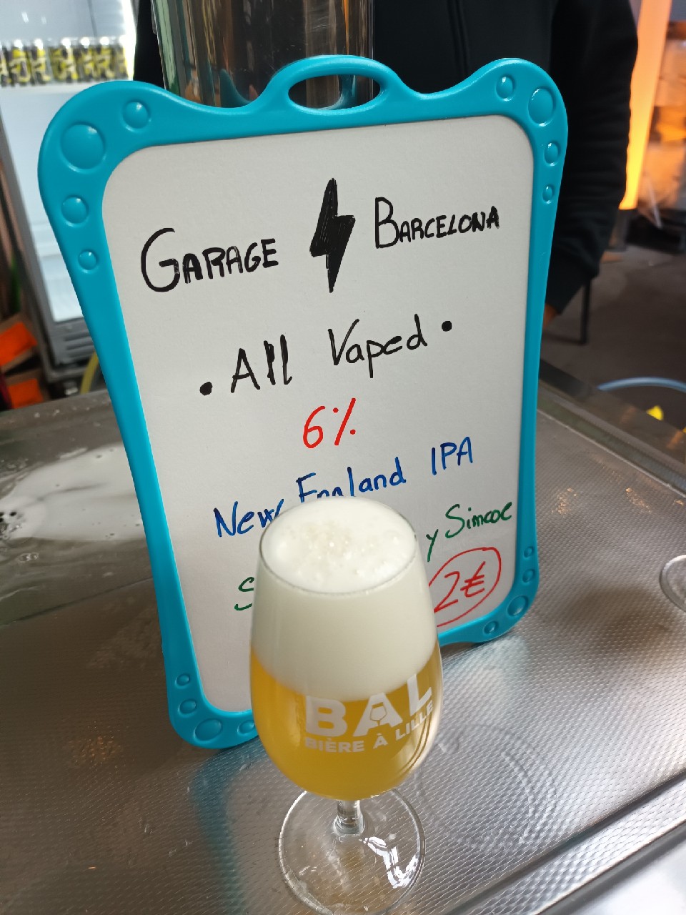 All vaped, Garage Beer Co.