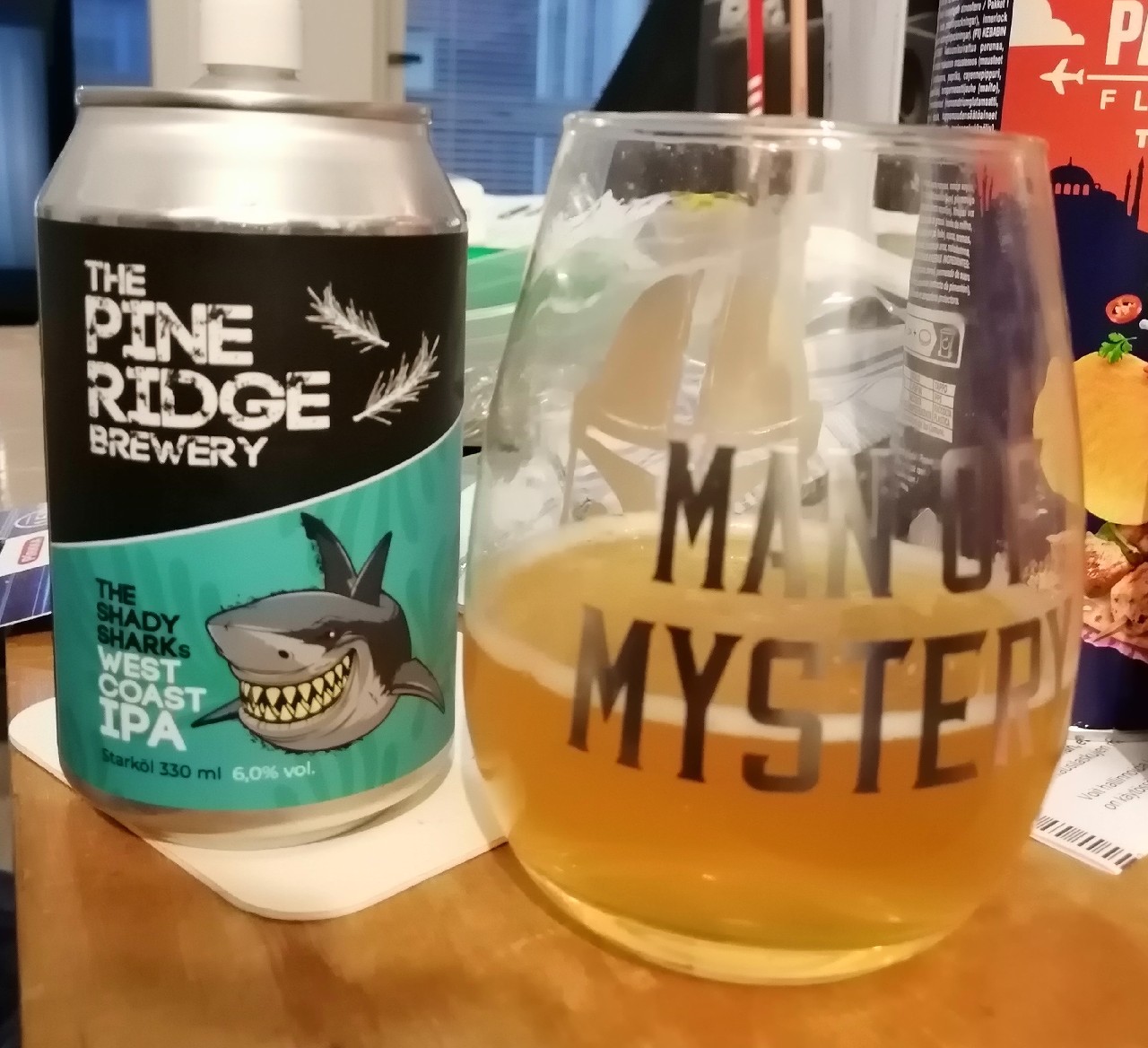 The Shady Shark's West Coast IPA, Sweden