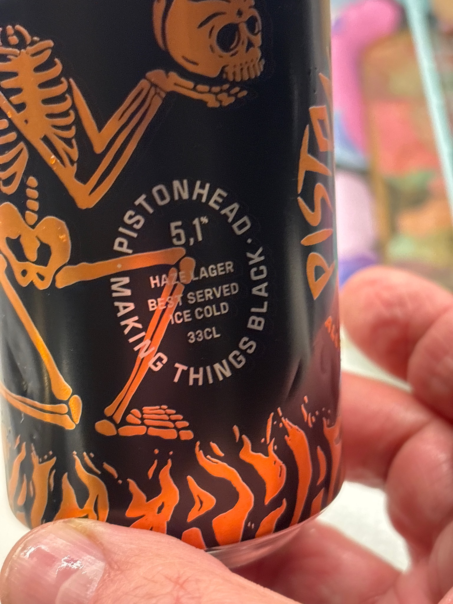 Pistonhead Haze Lager, Sweden