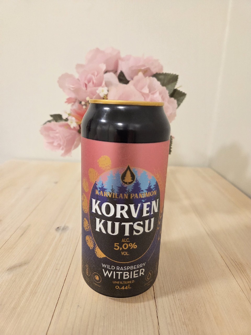 Korven Kutsu Wild Raspberry Witbier, Finland