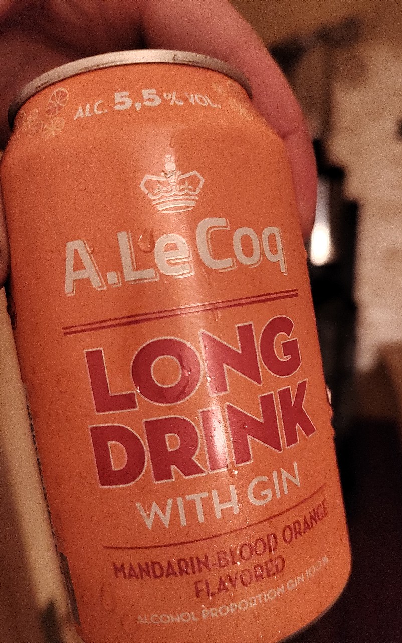 A. Le Coq GIN Mandarin - Blood Orange Long Drink, Estonia