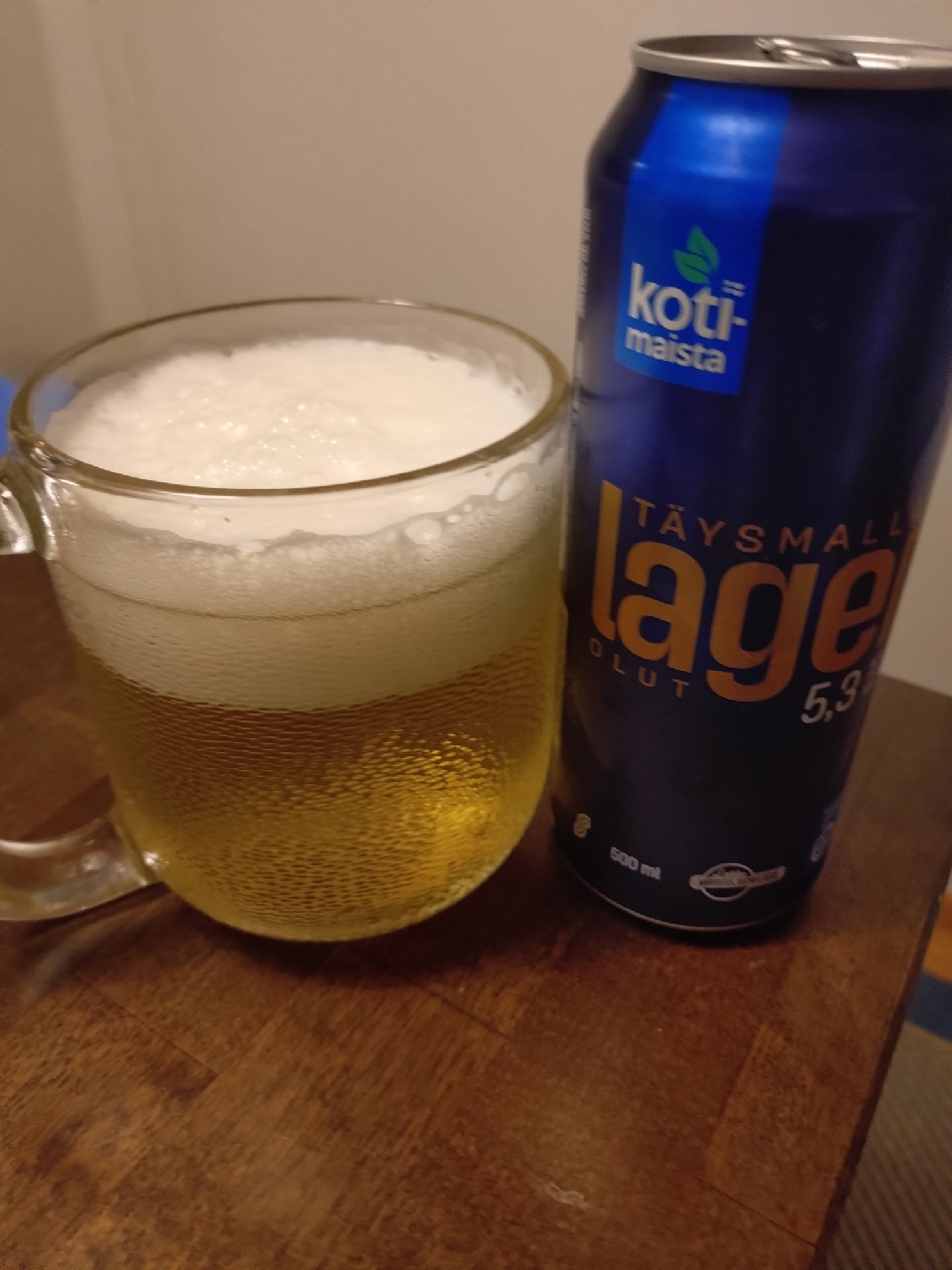 Kotimaista Täysmallas Lager 5.3%, Finland