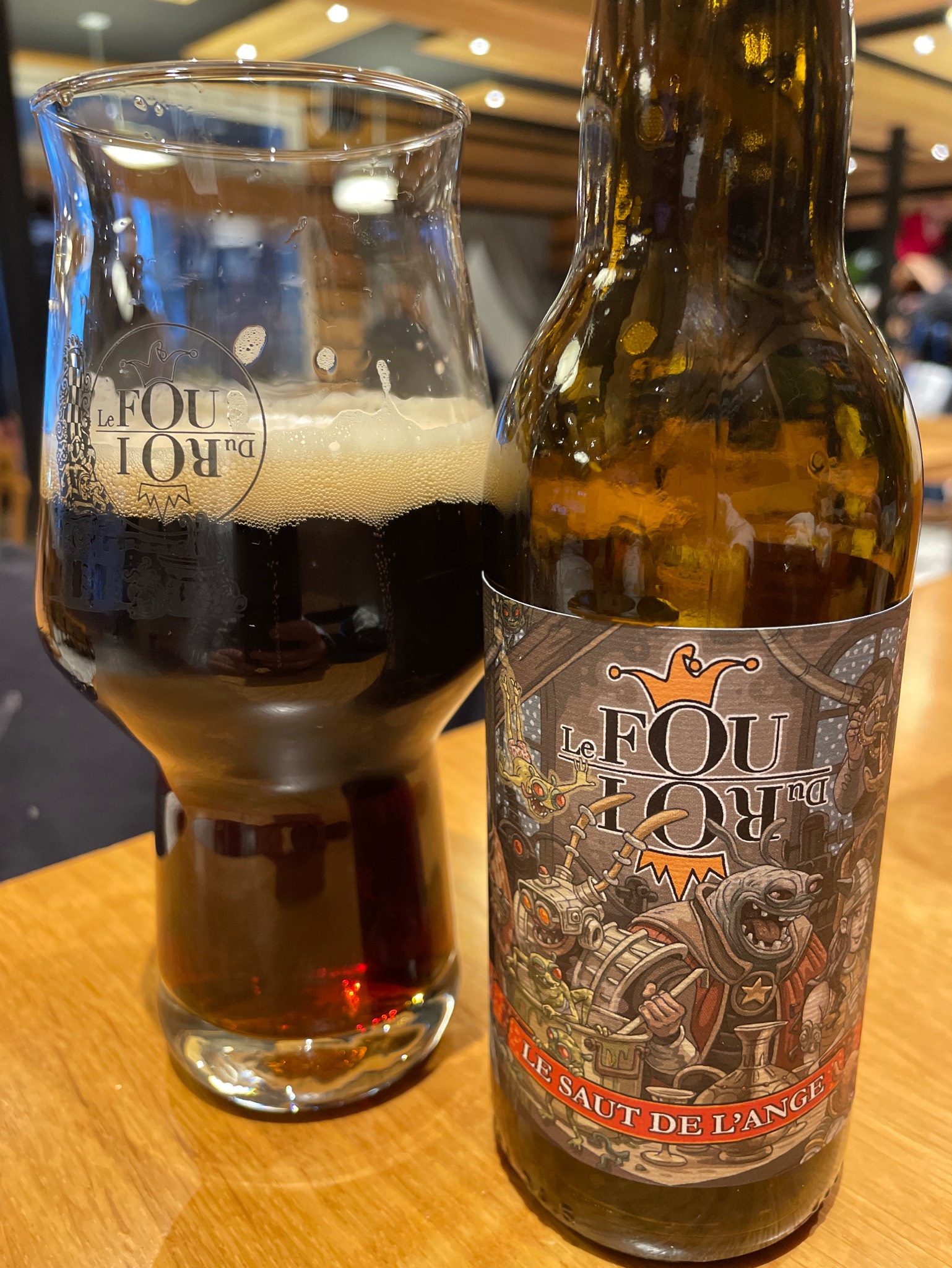 le saut de l ange, Le Fou du Roi