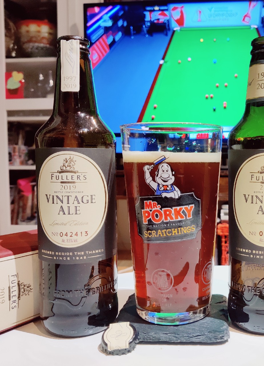 Vintage Ale (2019), Fuller's Griffin Brewery (Asahi Breweries)