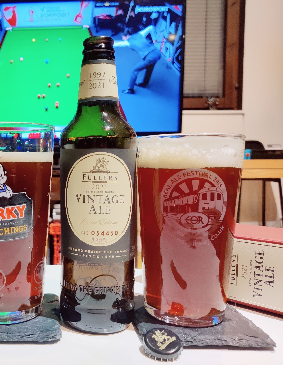 Vintage Ale (2021), Fuller's Griffin Brewery (Asahi Breweries)