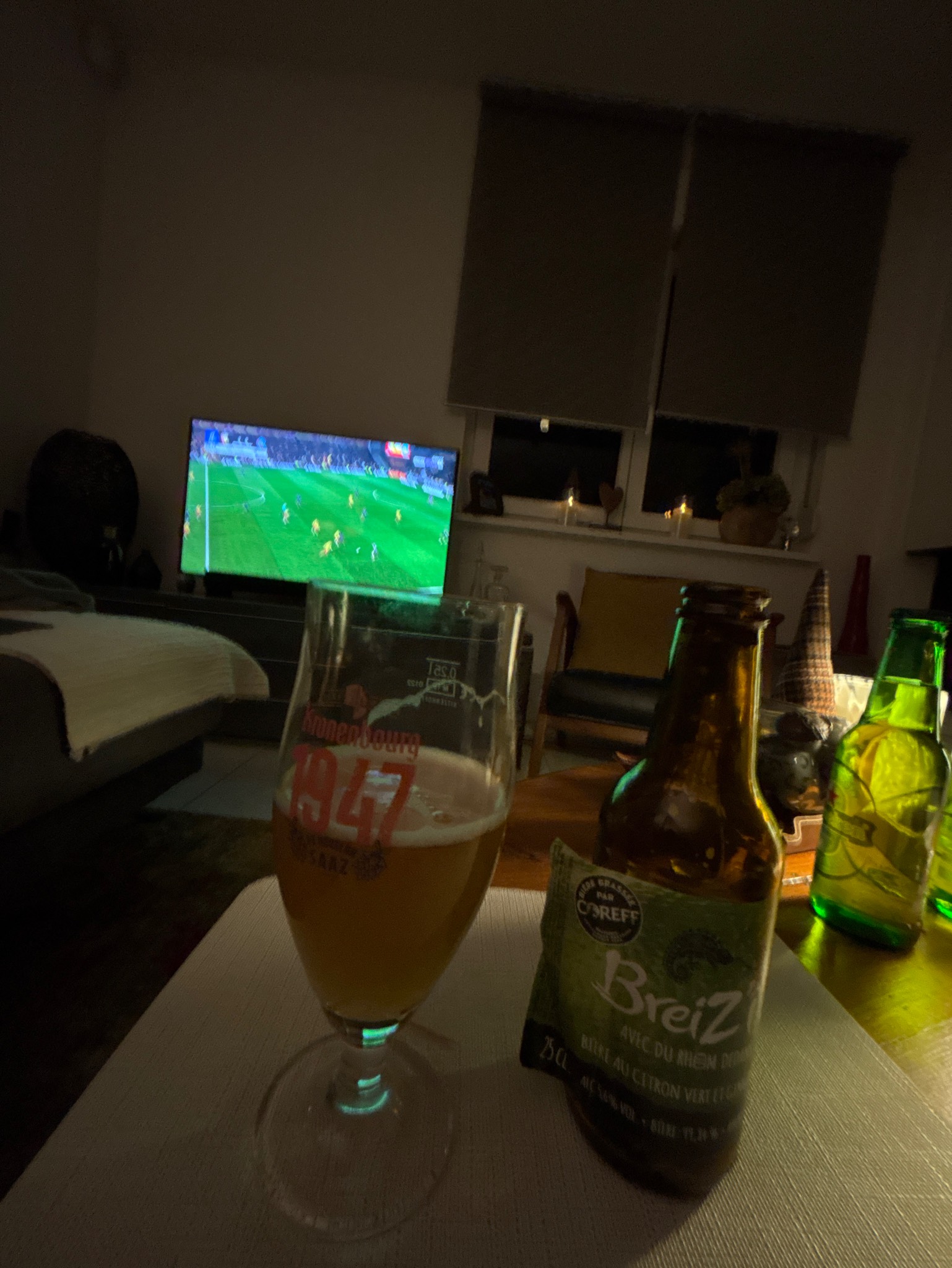 Breiz'île avec du Rhum Dedans: Citron Vert & Gingembre, Brasserie Coreff