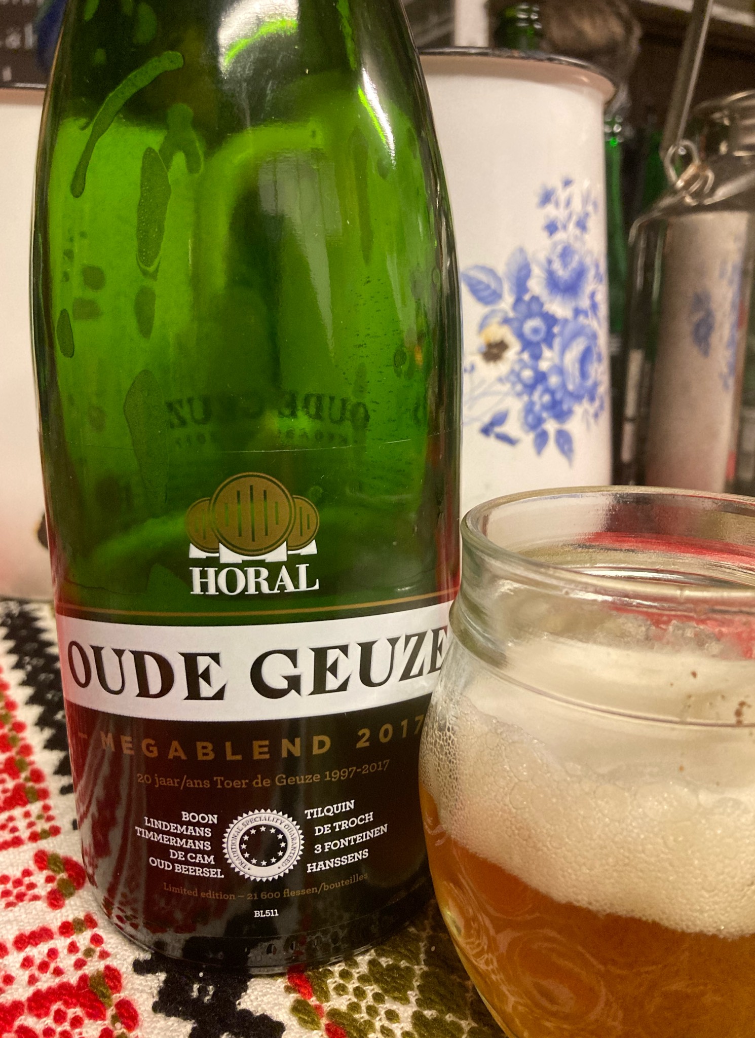 Horal Oude Geuze Megablend 2017, Brouwerij Boon