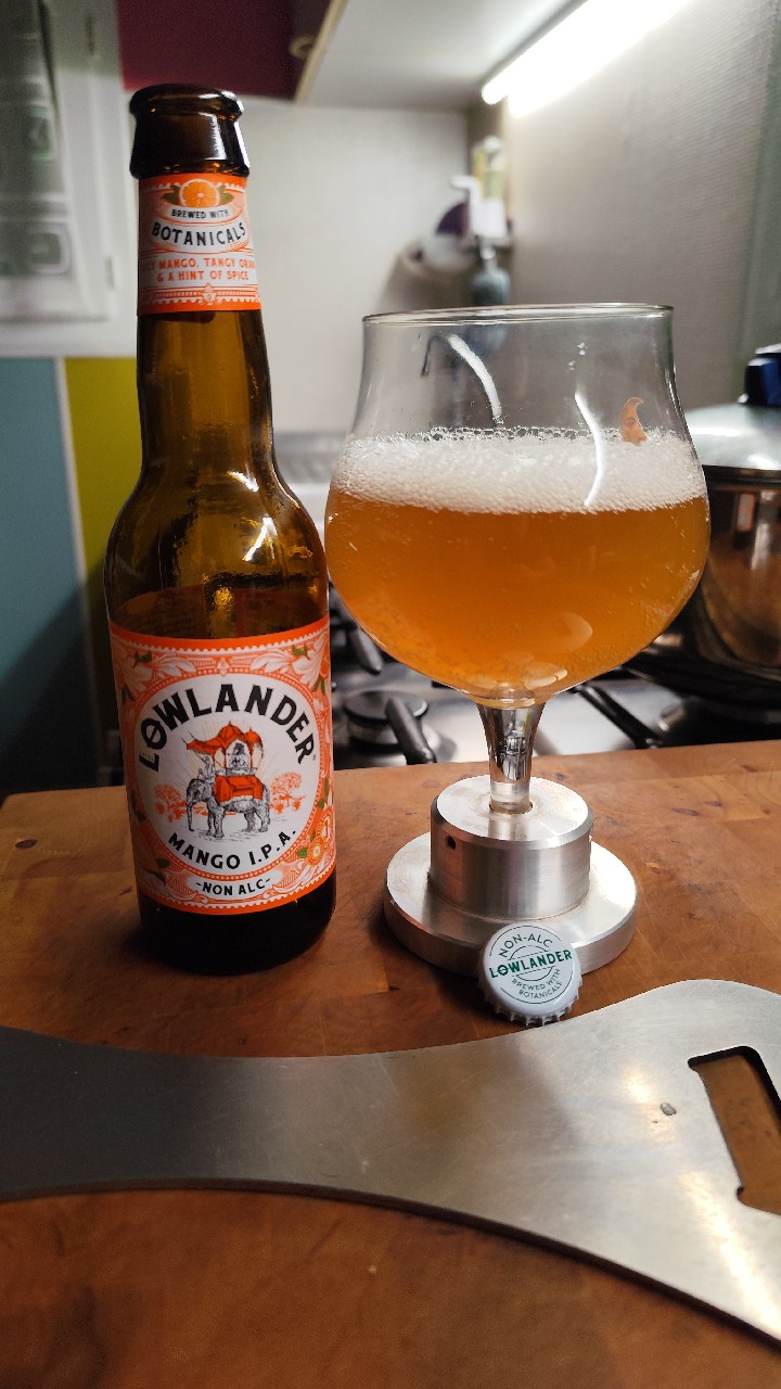 Non-Alc I.P.A., Lowlander Botanical Beer