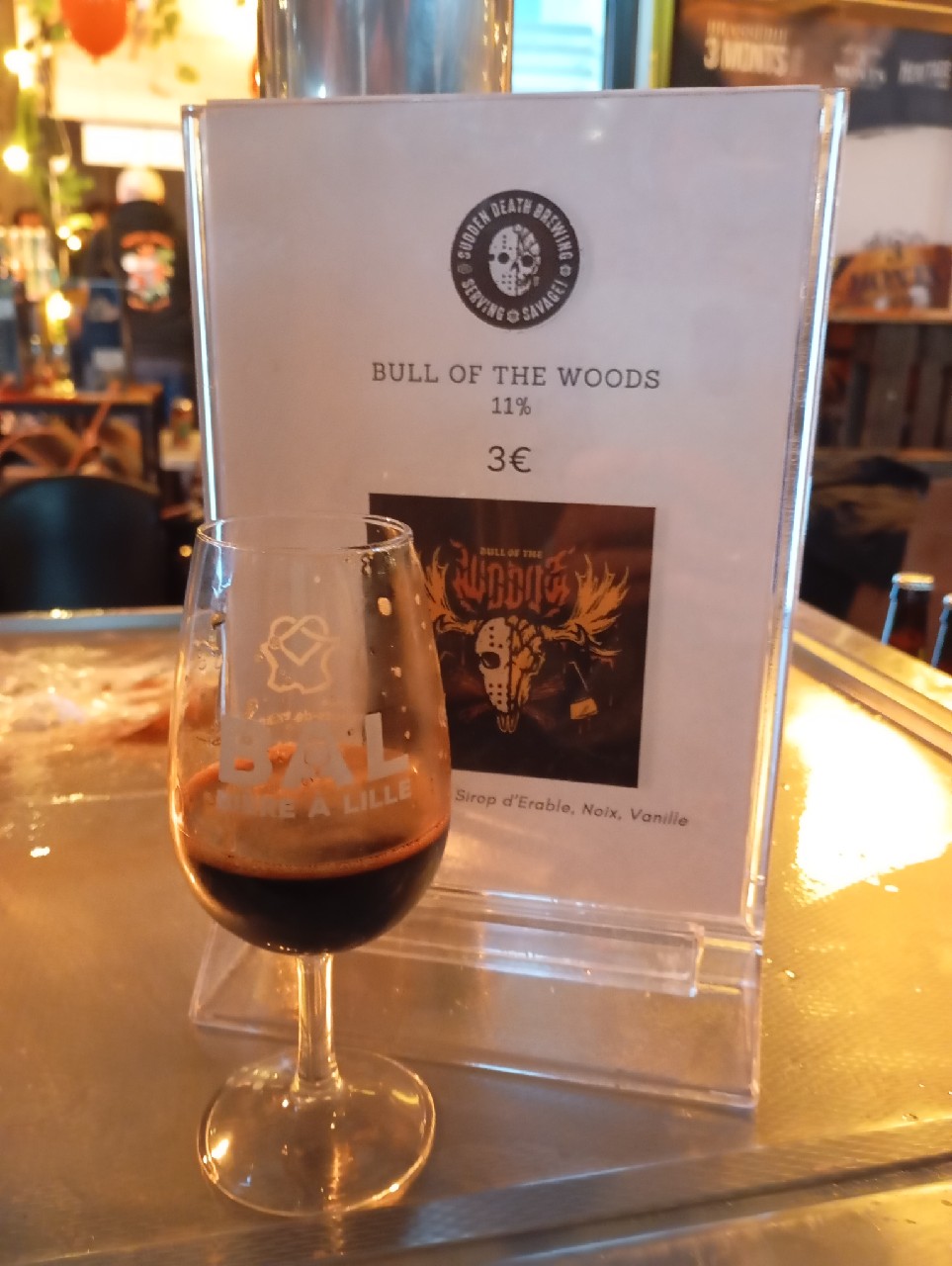 Bull of the Woods, Sudden Death Brewing Co.