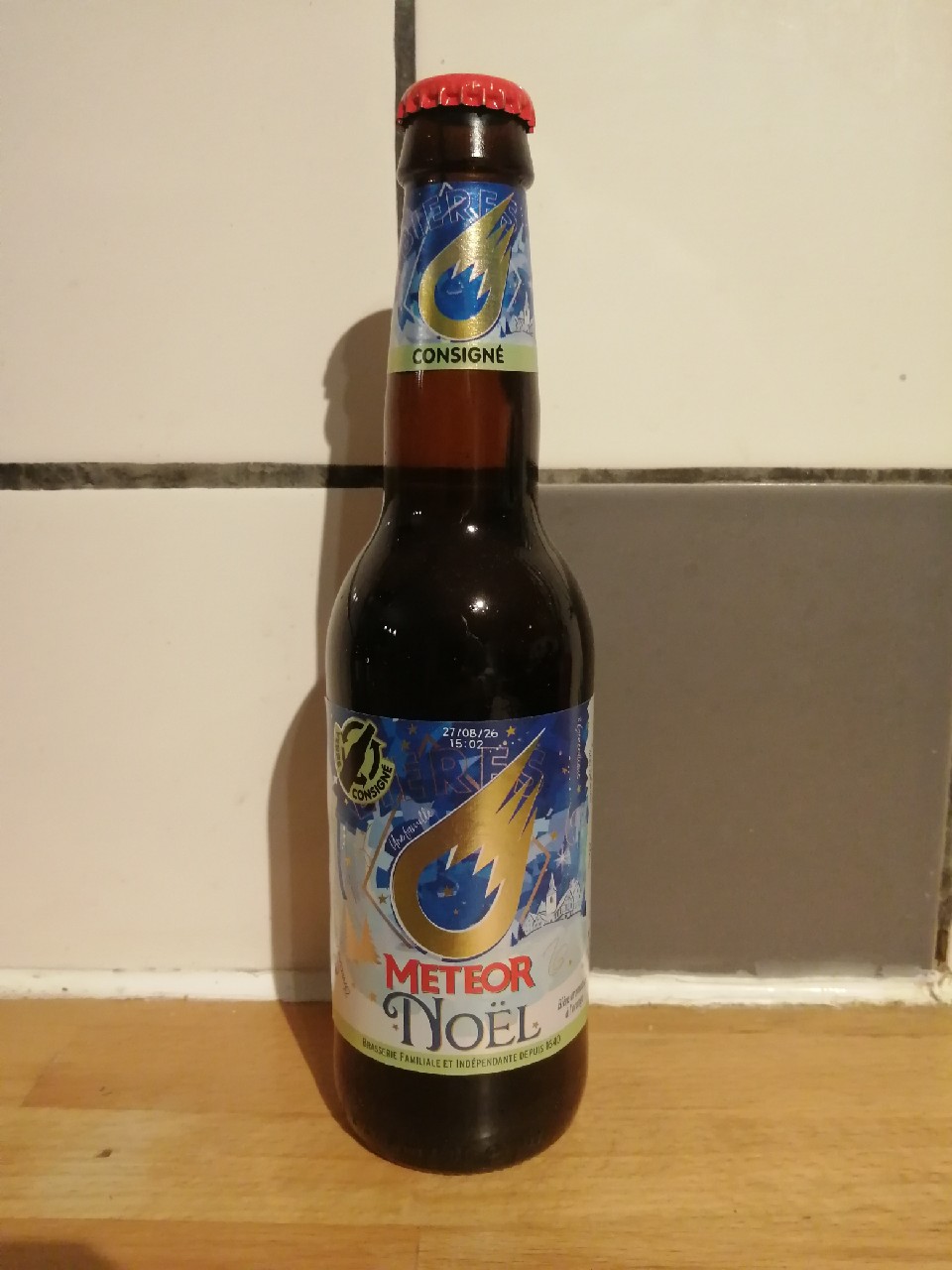 Meteor Bière De Noël, Brasserie Meteor