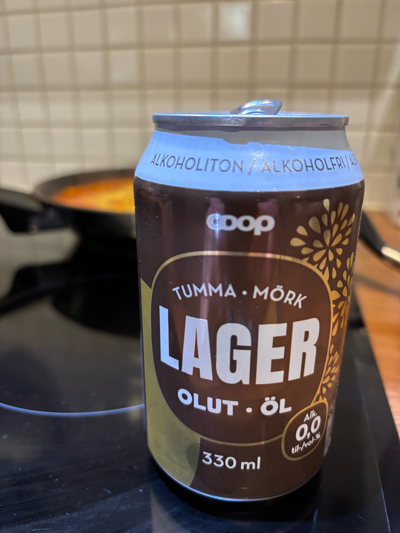 Coop Tumma Lager Alkoholiton Olut, Belgium