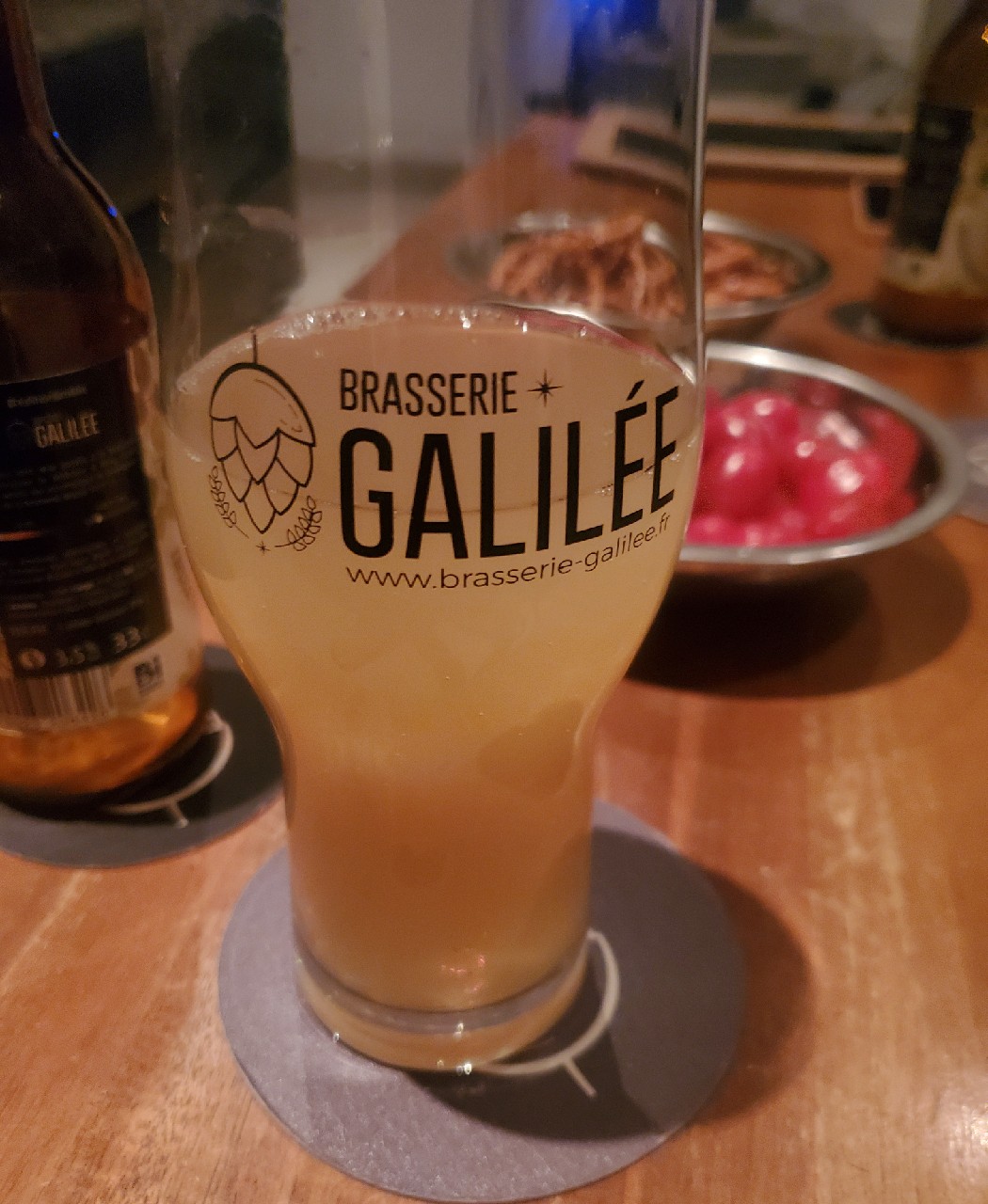 white session, Brasserie Galilée