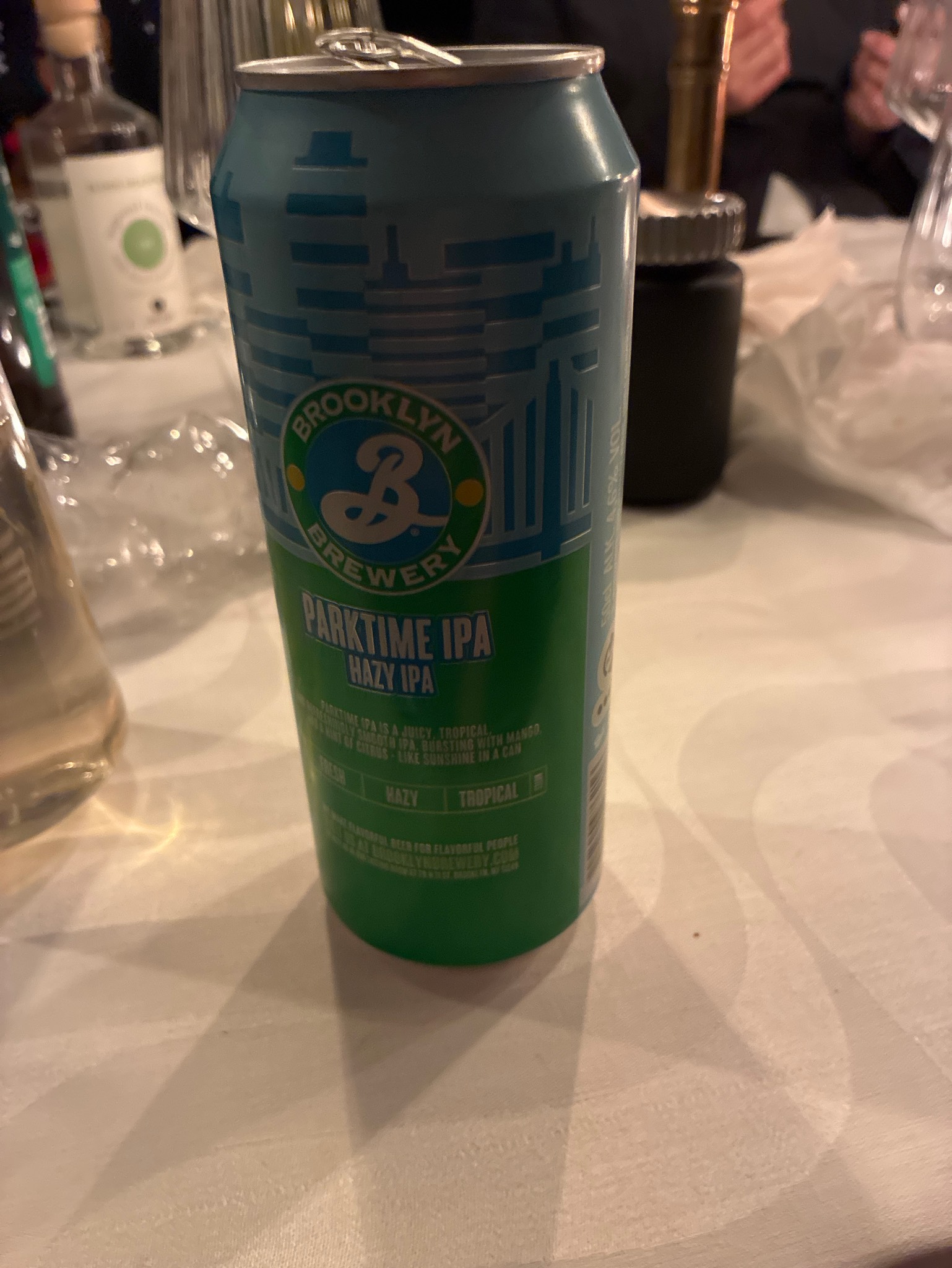 Brooklyn brewery Parktime IPA, Brooks Brewing