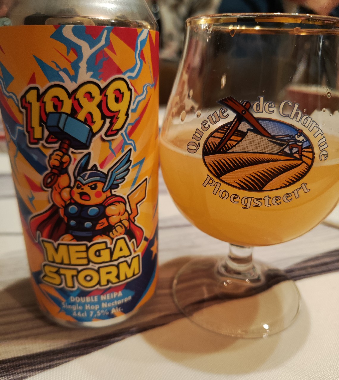 Mega Storm, 1989 Brewing