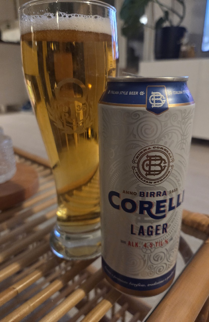 Birra Corelli Lager, Font Salem (Damm)