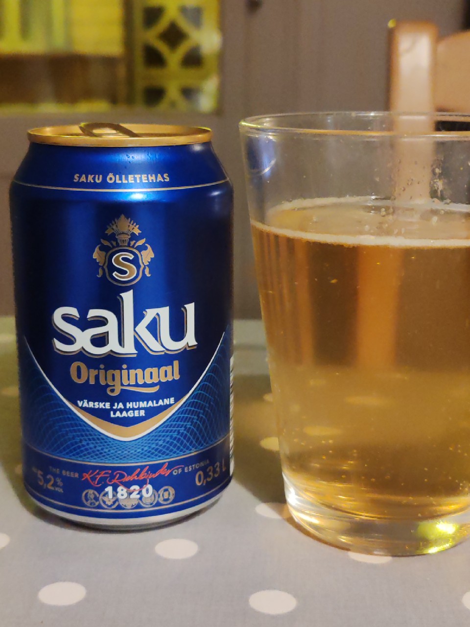 Saku Originaal Premium Export, Estonia