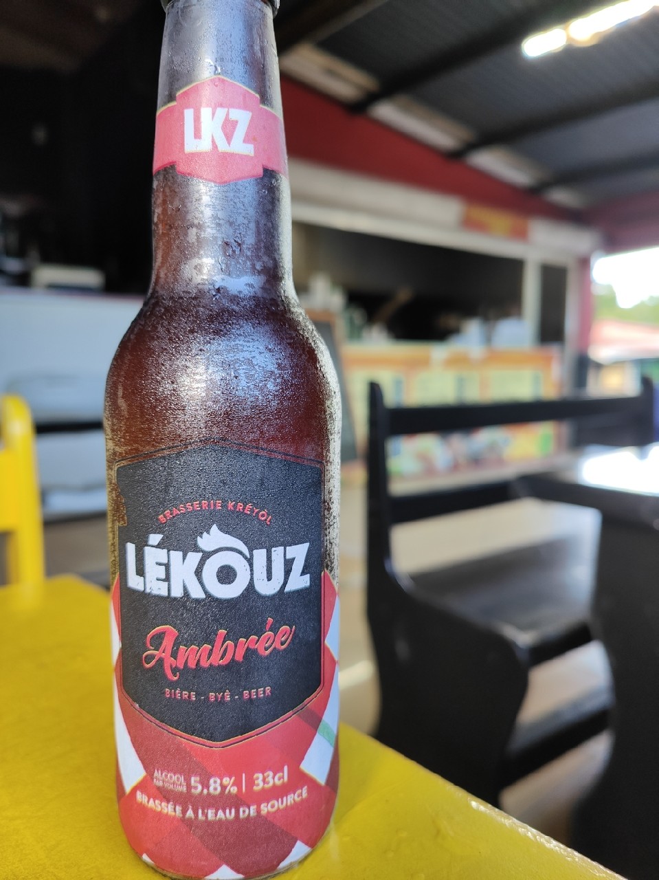 Lékouz Ambrée, Brasserie Kréyol Lékouz
