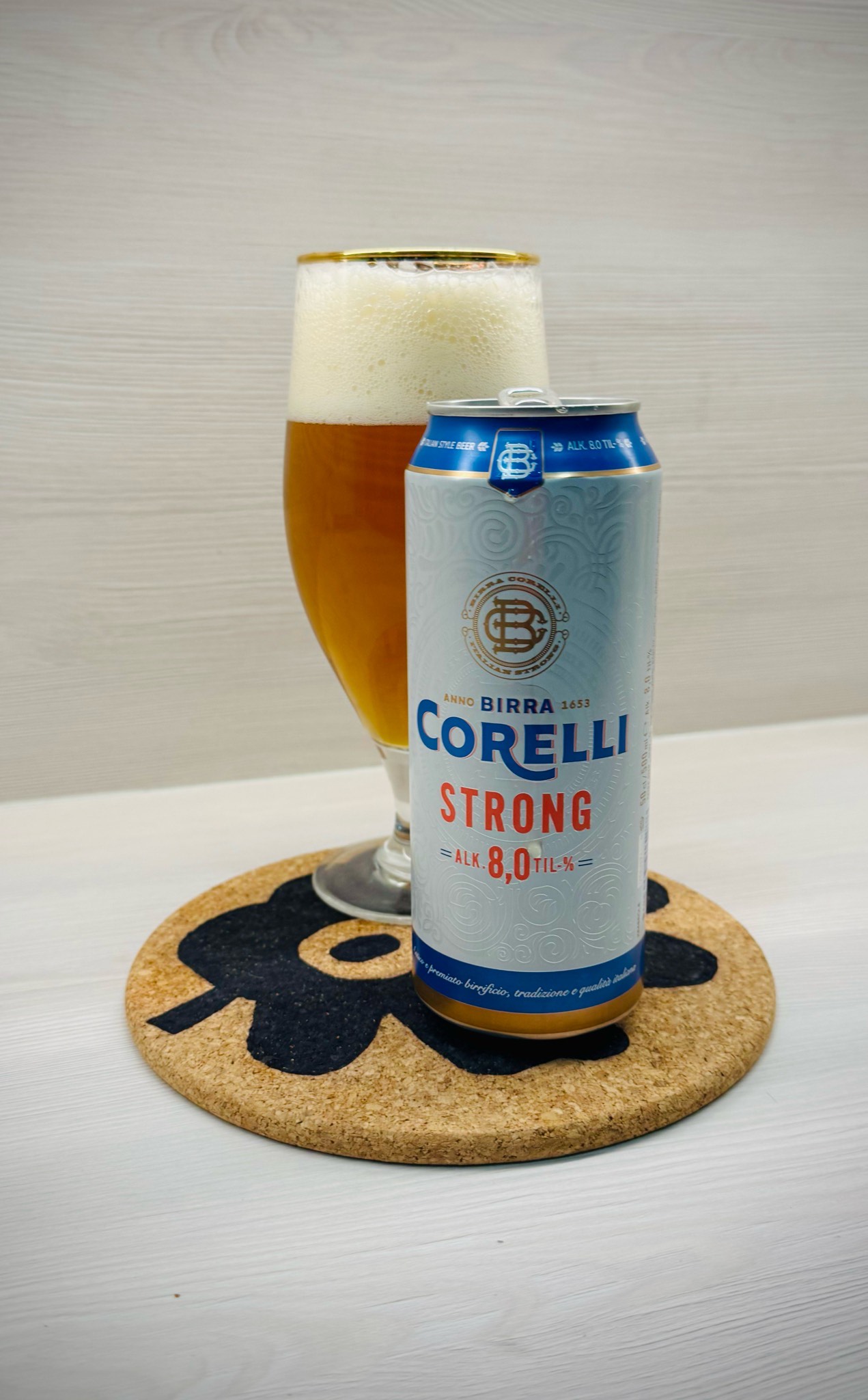 Birra corelli forte, Font Salem (Damm)