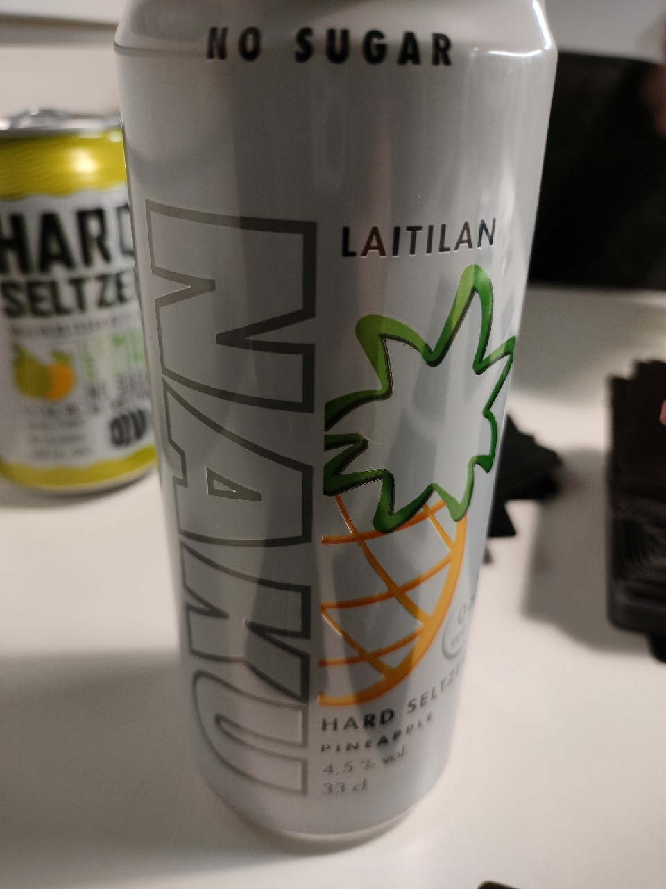 NAKU Hard Seltzer Pineapple, Finland
