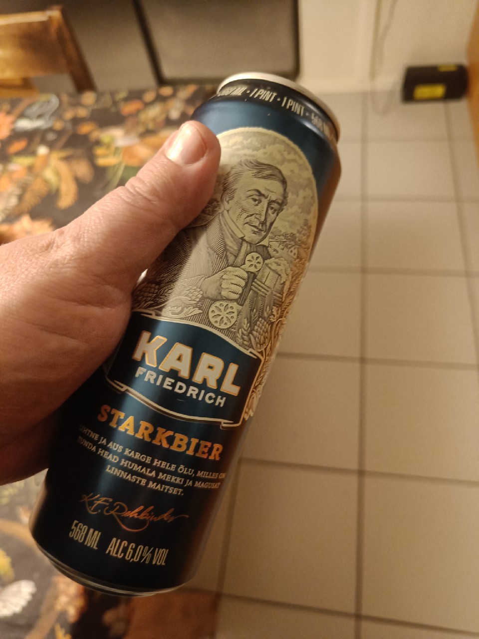 Karl Friedrich Starkbier, Estonia