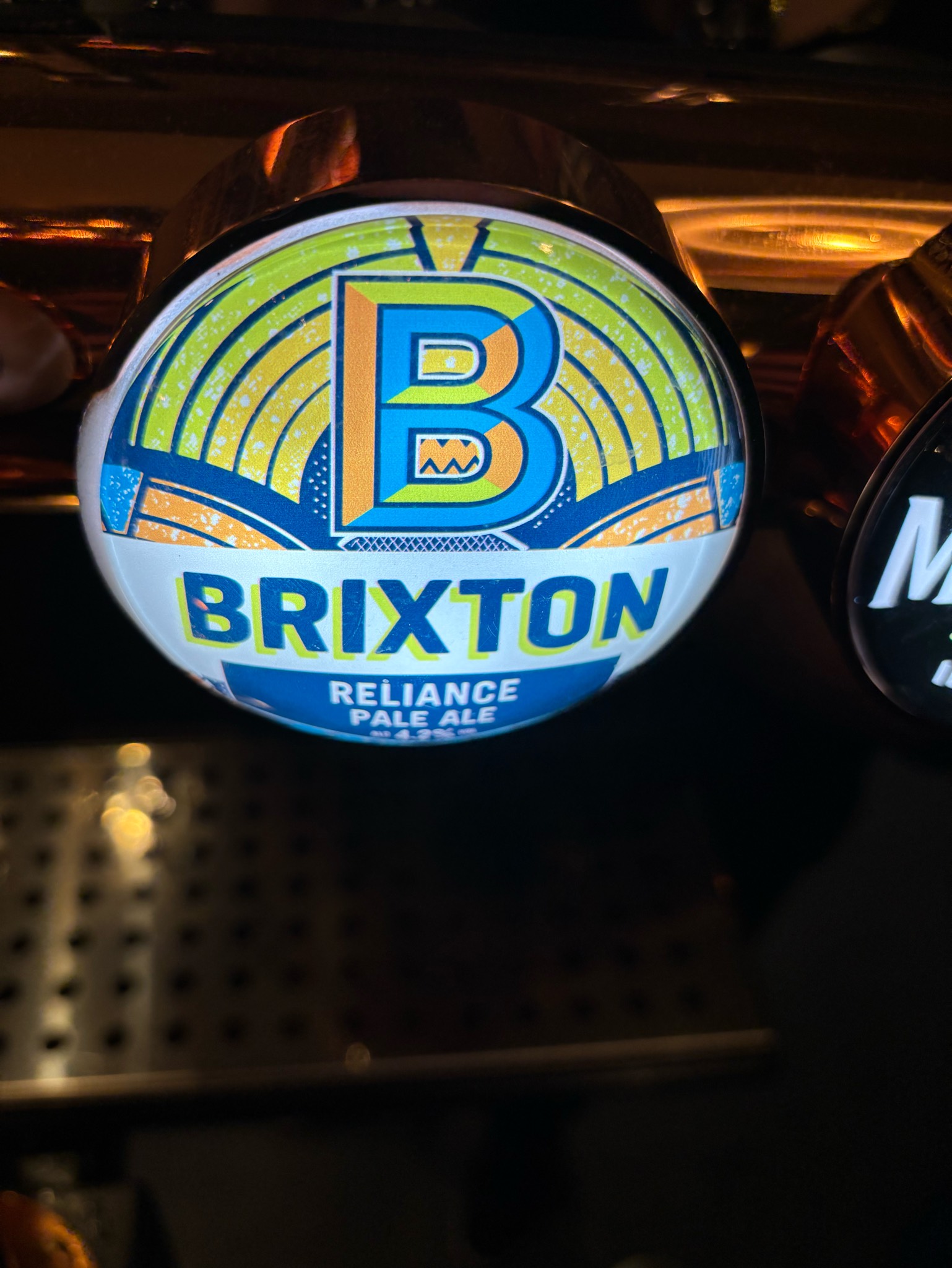Reliance Pale Ale, Brixton Brewery