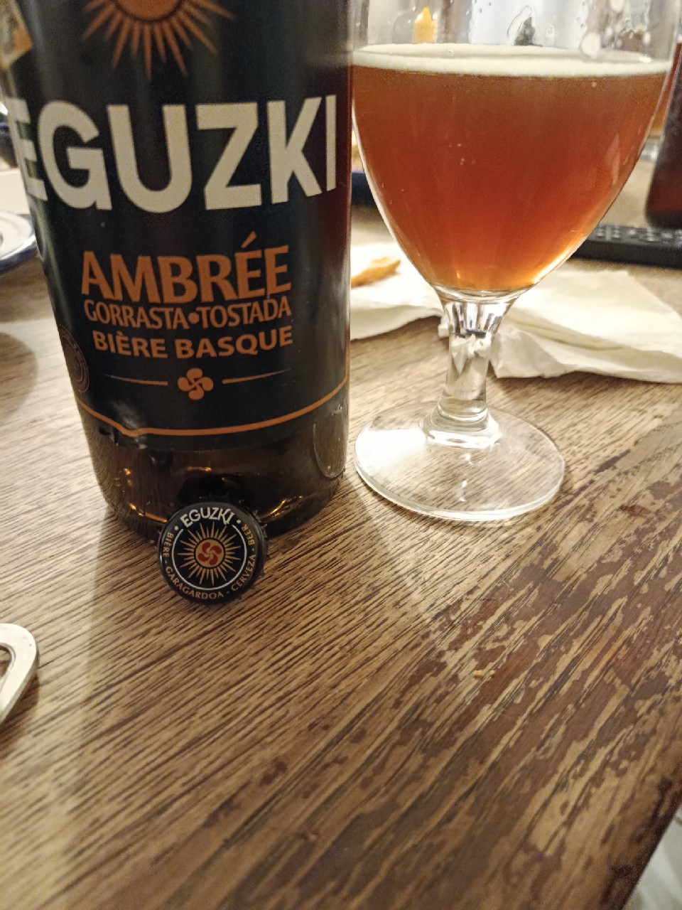 Eguzki Gorrasta Ambrée, France