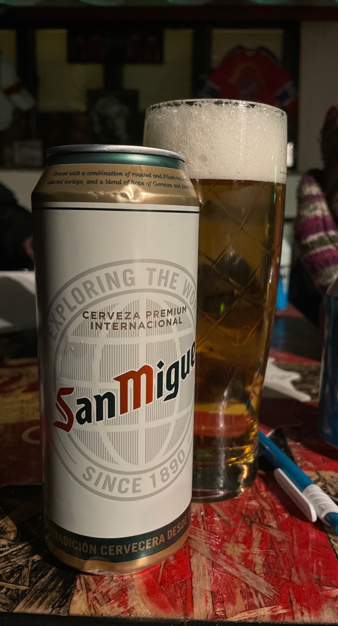 San Miguel Especial, San Miguel Spain (Grupo Mahou-San Miguel)