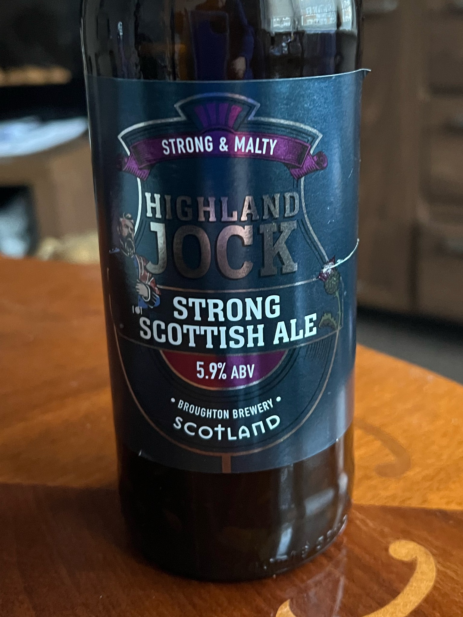 Highland Jock, Broughton Brewery