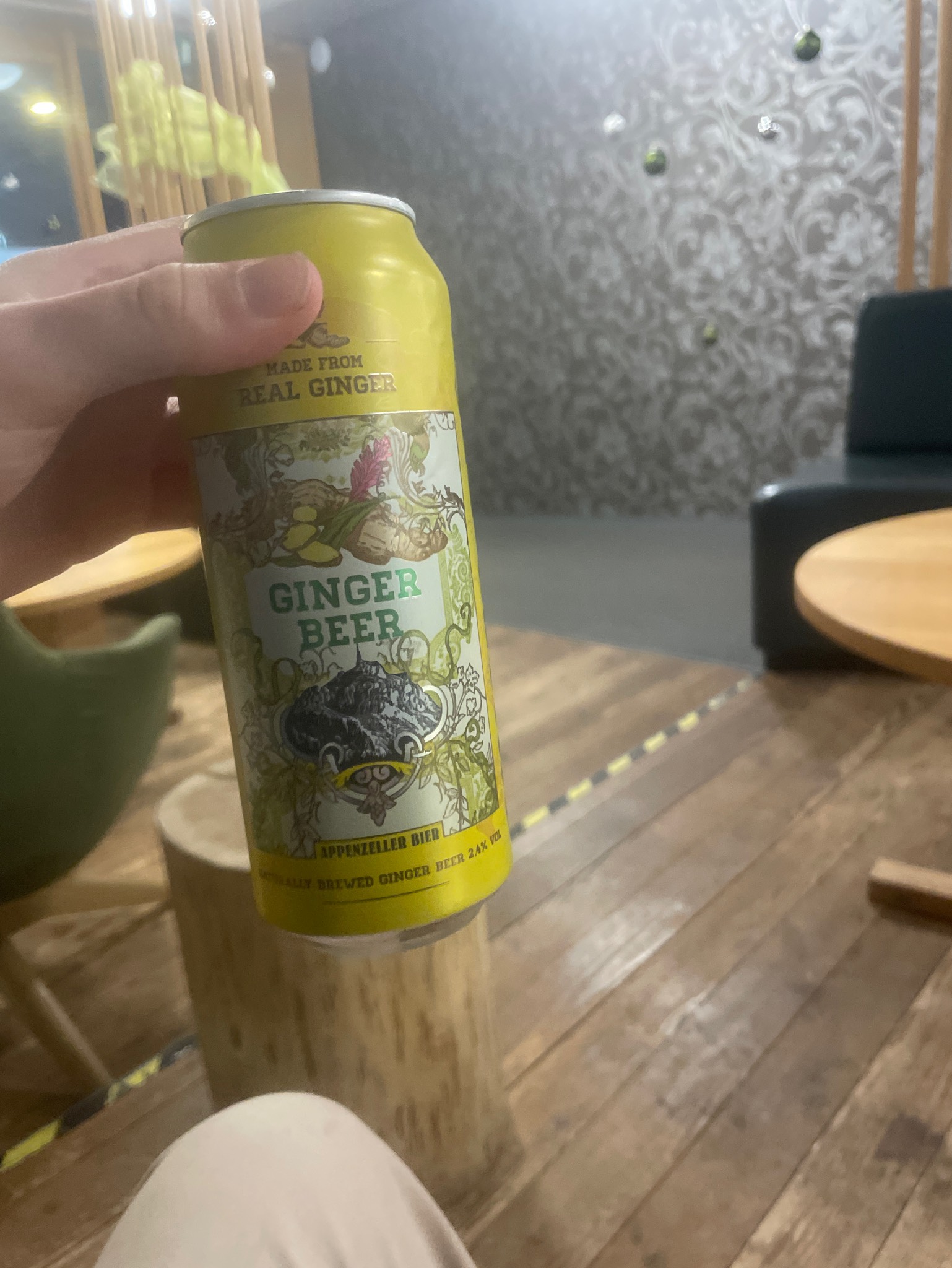 GB Birra Artigianale Ginger Beer, Brauerei Locher (Appenzeller)