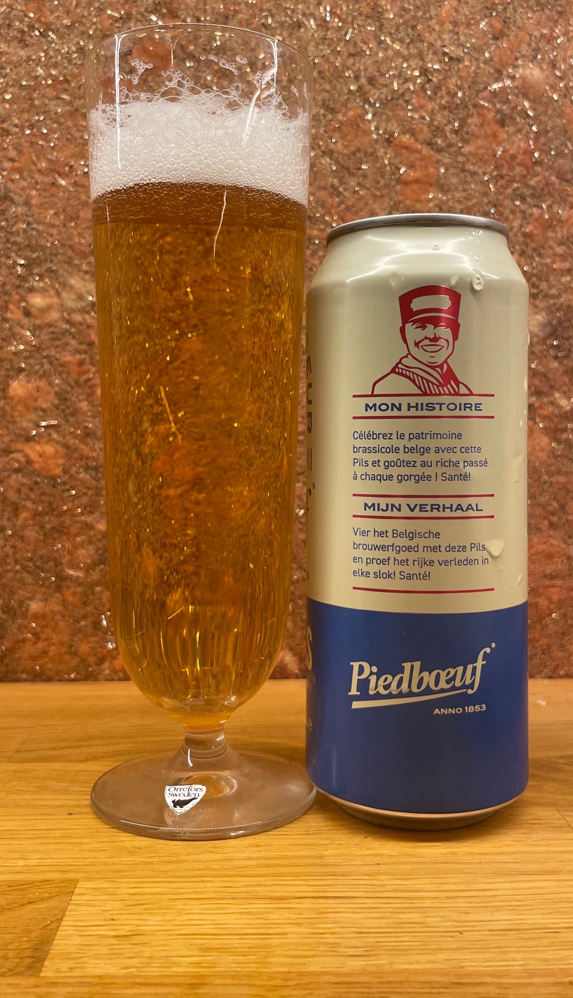 Piedboeuf Extra Pils, Brasserie Piedboeuf (InBev)