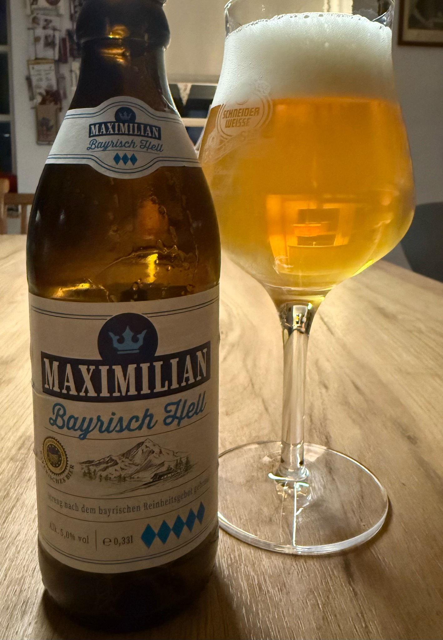 Maximilian Bayrisch Hell, Trinkgut