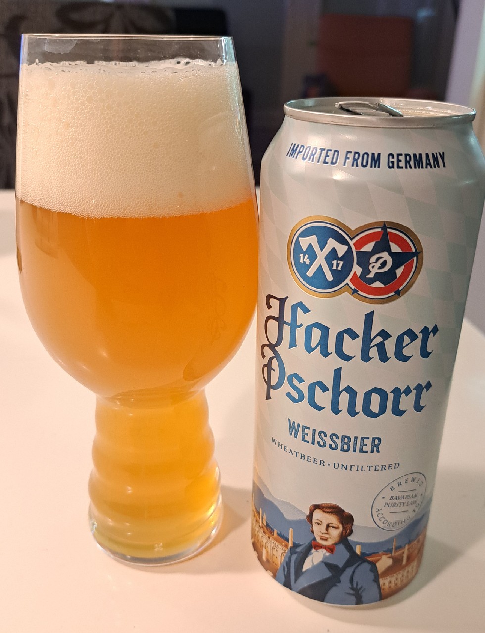 Hacker Pschorr Hefe Weiße / Weissbier, Germany
