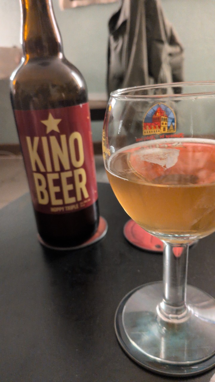 kino beer hoppy triple, Brasserie Hardy