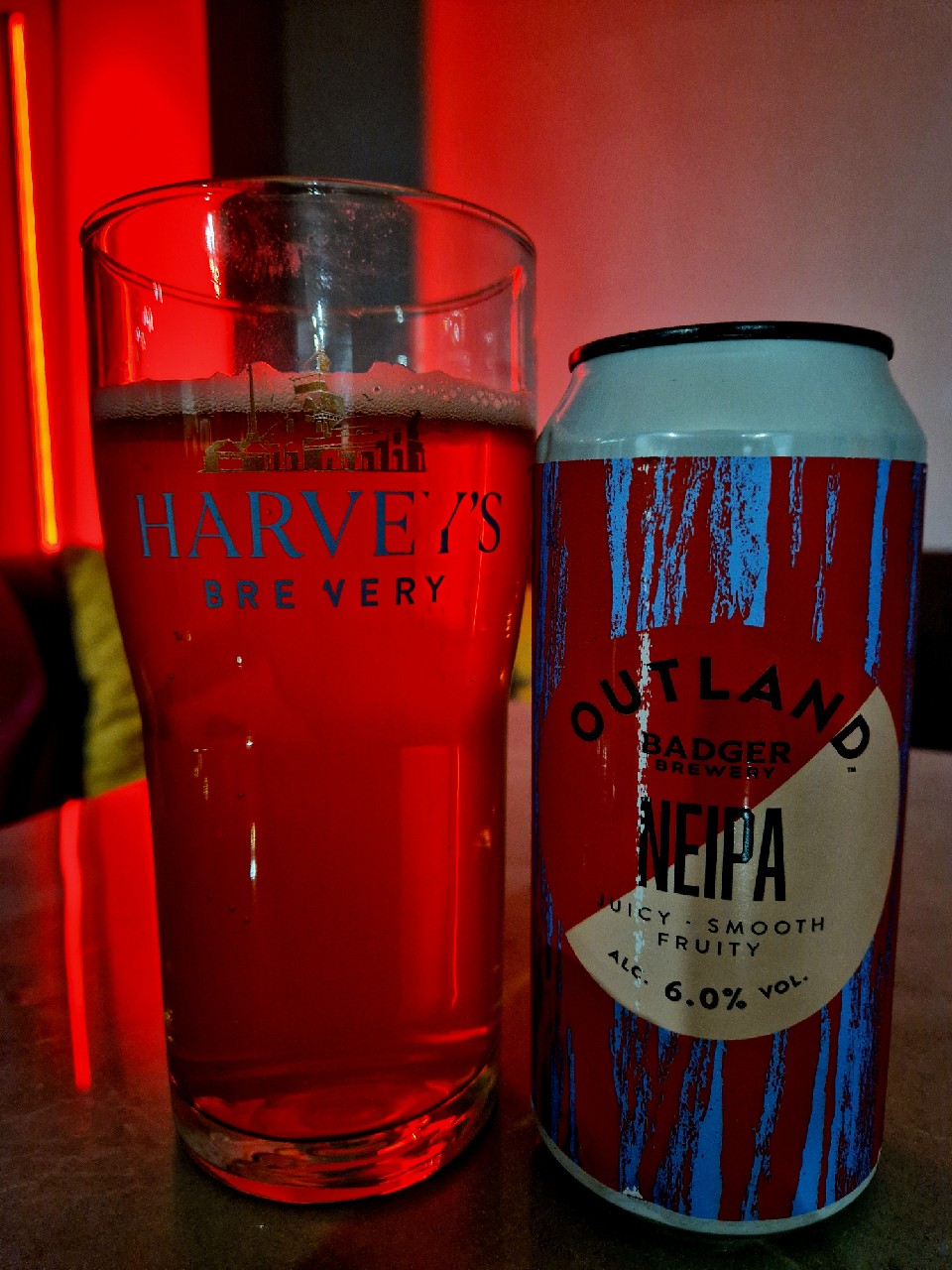 Outland NEIPA, Badger Brewery (Hall & Woodhouse)