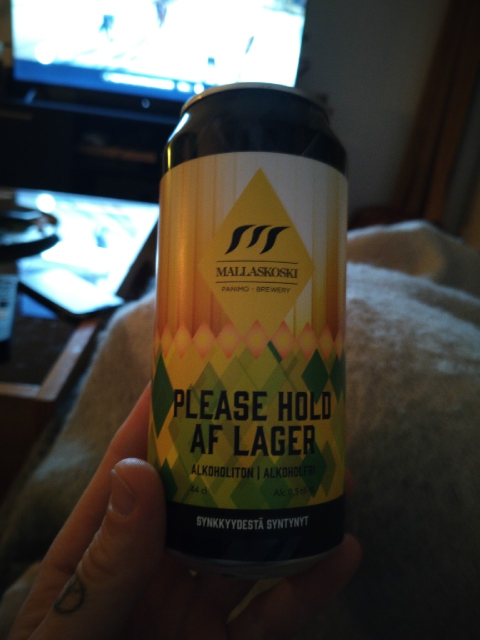 Please Hold AF Lager, Finland