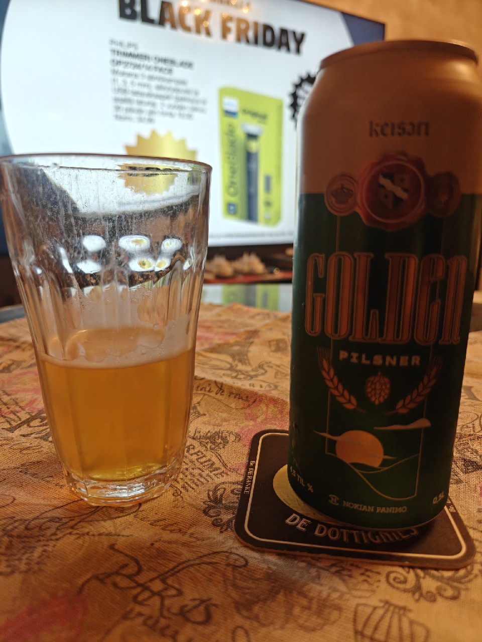 Keisari Golden Pilsner, Finland