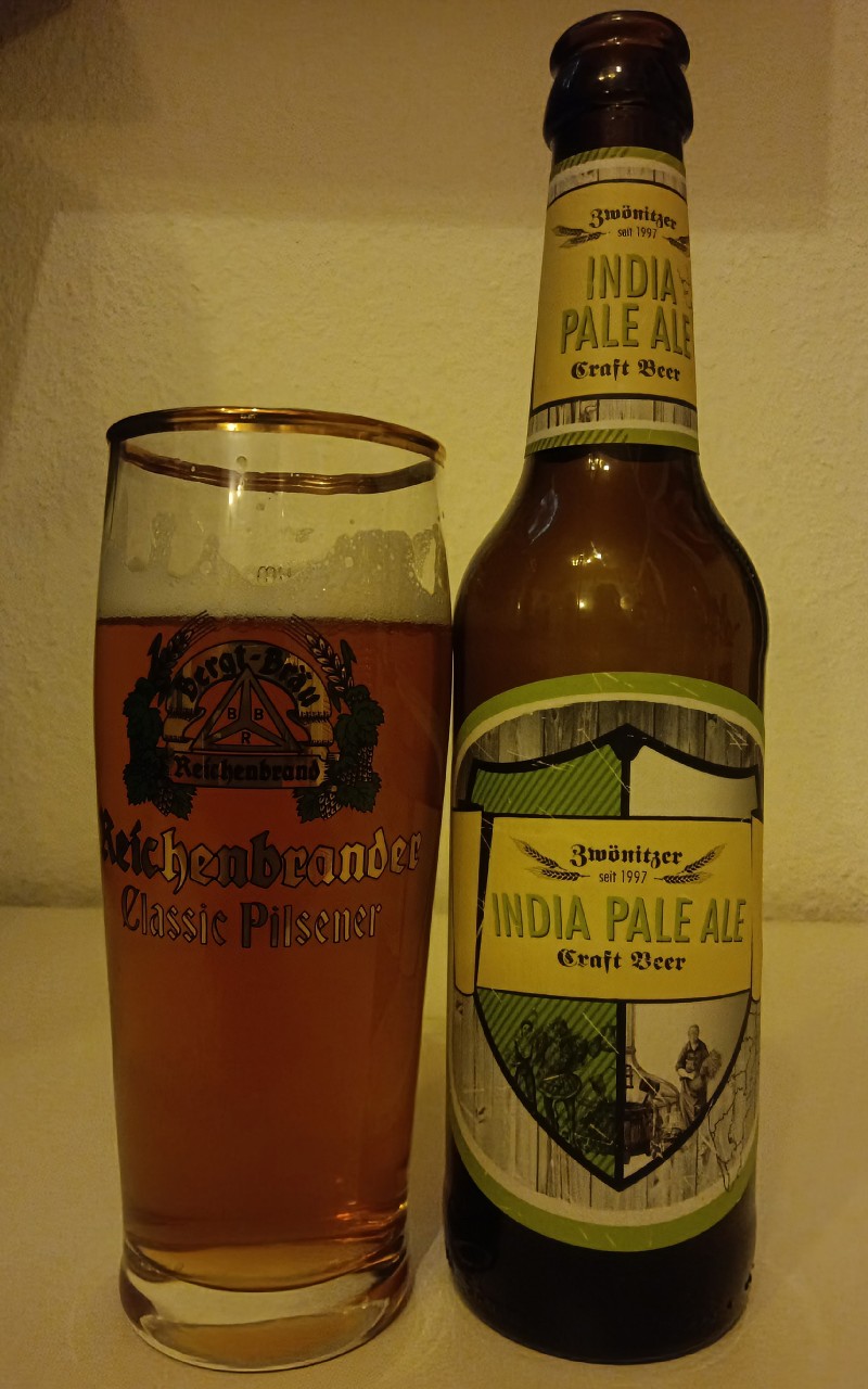 Zwönitzer India Pale Ale, Brauerei Zwönitz