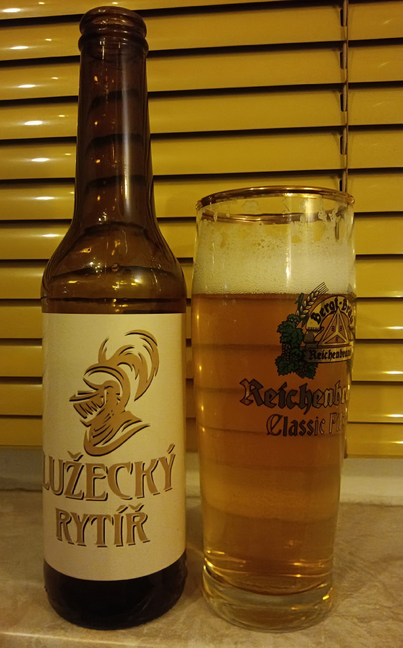 Lužecký Rytiř Světlý Ležák, Kynsperski pivovar