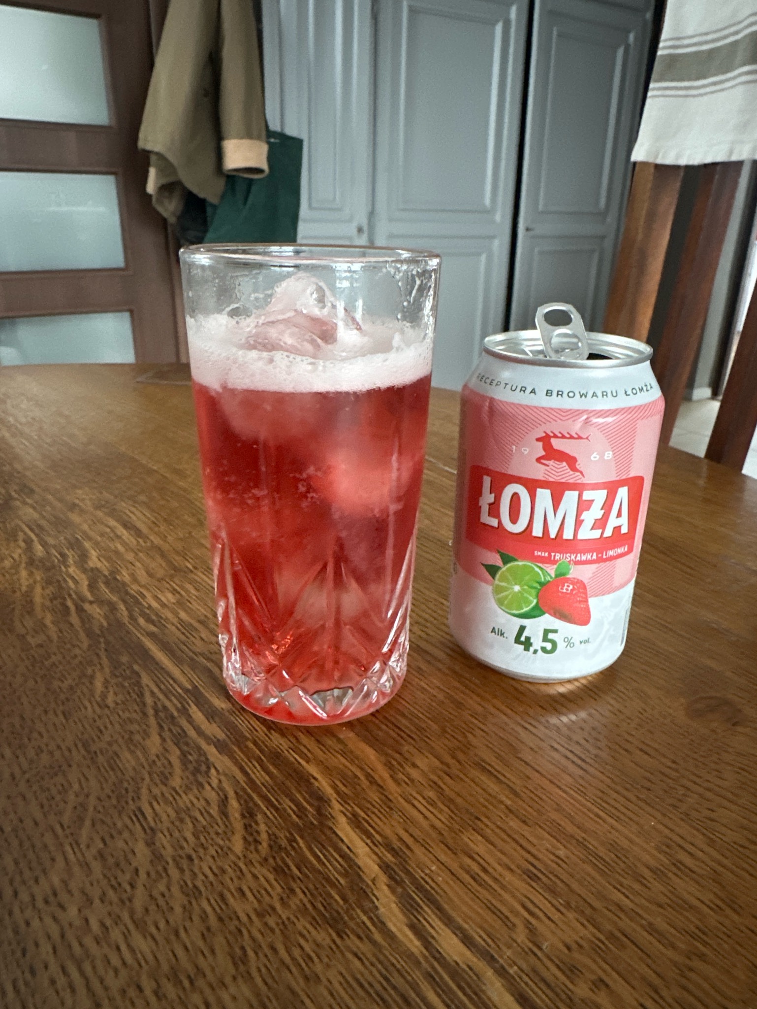 Łomża truskawka limonka, Poland