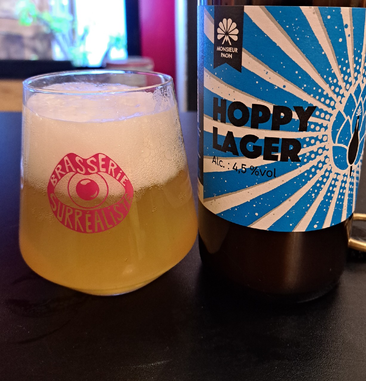 Hoppy lager, Monsieur Paon