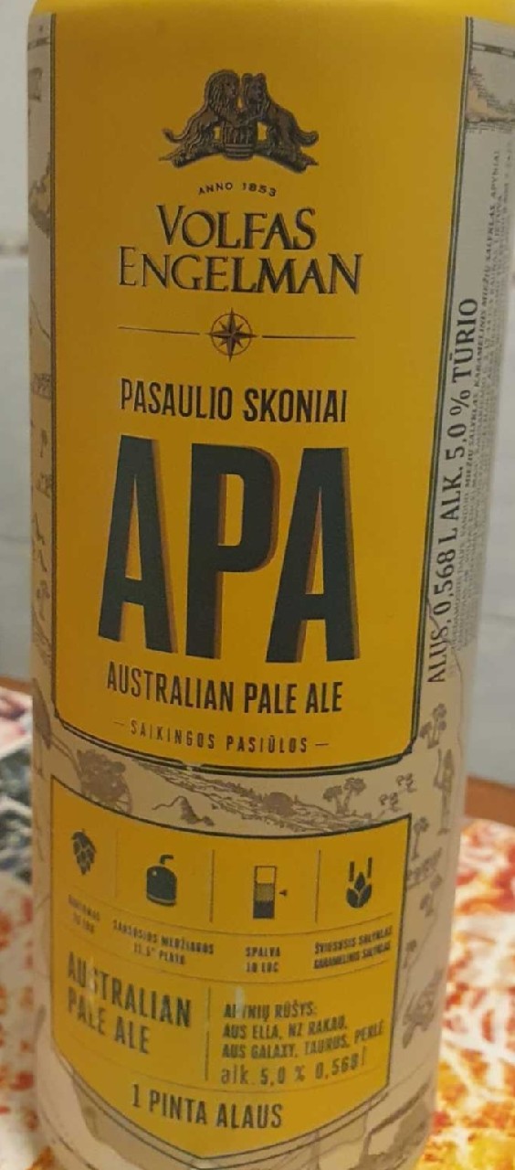 Pasaulio Skoniai Australian Pale Ale, Lithuania