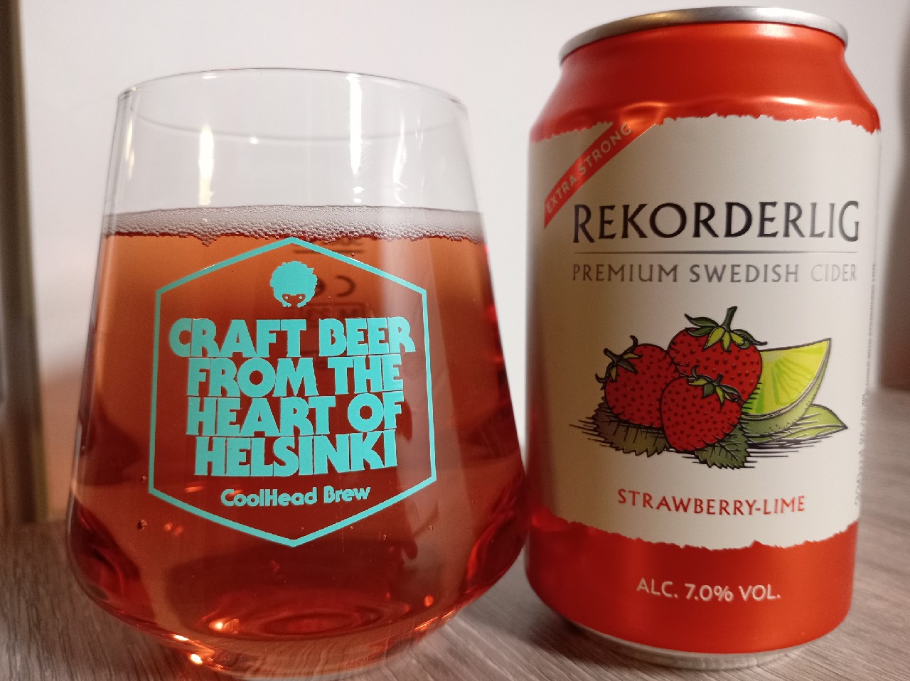 Rekorderlig Strawberry-Lime Extra Strong, Sweden