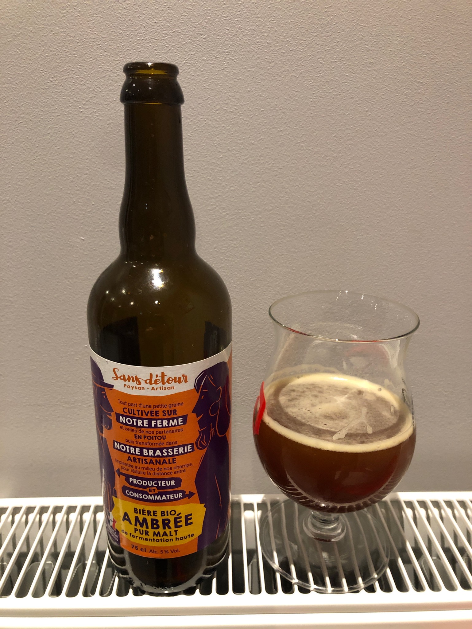 Sans Détour Ambrée, Sans Détour