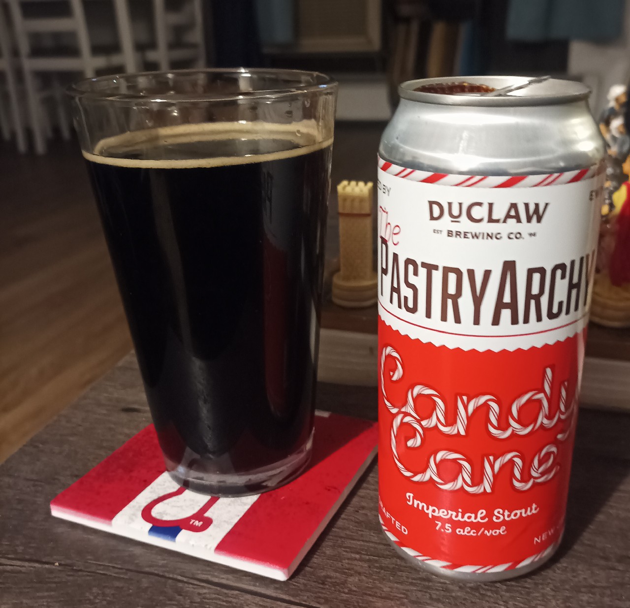 The PastryArchy Candy Cane Imperial Stout, DuClaw Brewing Company