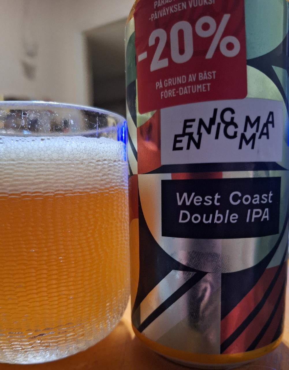 Enigma West Coast Double IPA, Finland