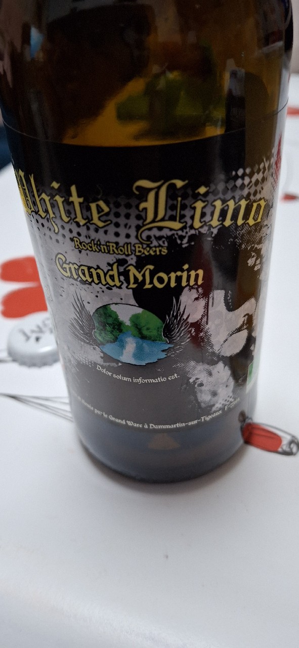 WHITE LIMO ROCK'N'ROLL BEERS, Brasserie Du Pont De Coude (Grand Morin)